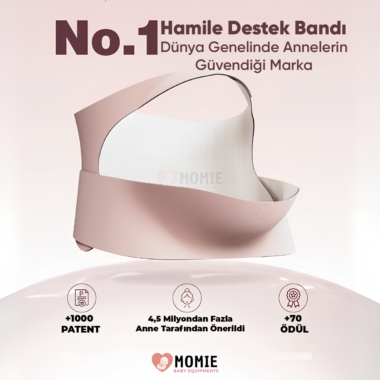 Momie Gebelik Korsesi – Karın ve Bel Desteğiyle Ağrısız Günler